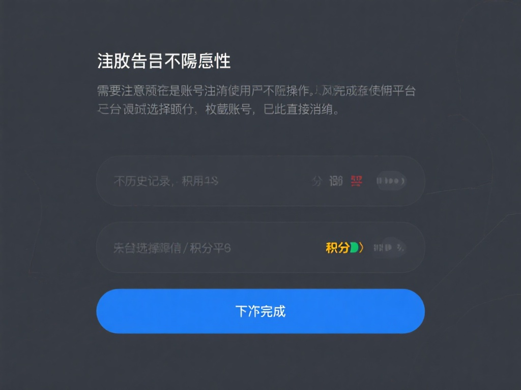 注销后的不可逆性：需要特别注意的是，账号注销通常是